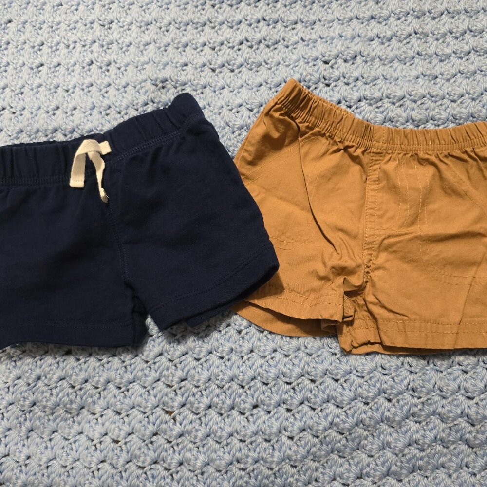 2 pair misc boys shorts